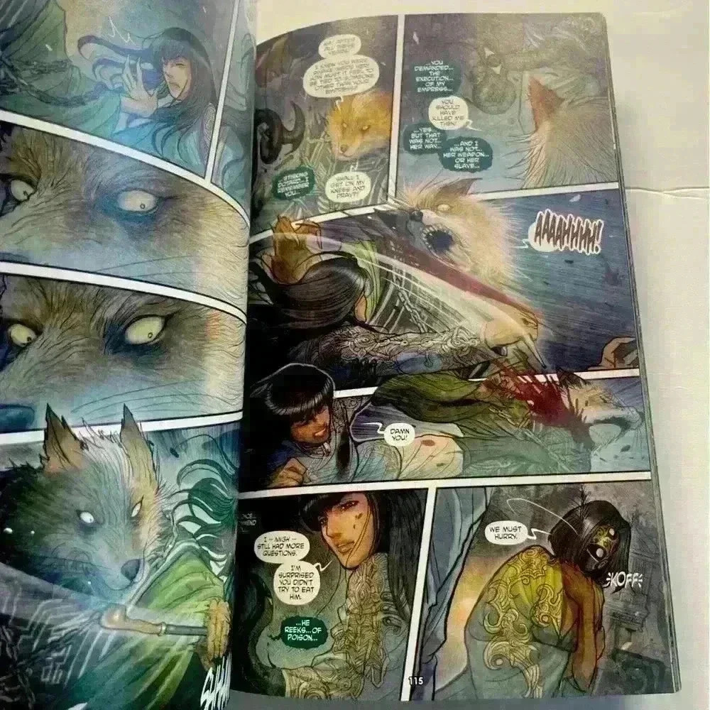New Monstress, Volume 2: The Blood IMAGE Graphic Novel comic book - Picture 4 of 4